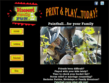 Tablet Screenshot of discountfamilyfun.com